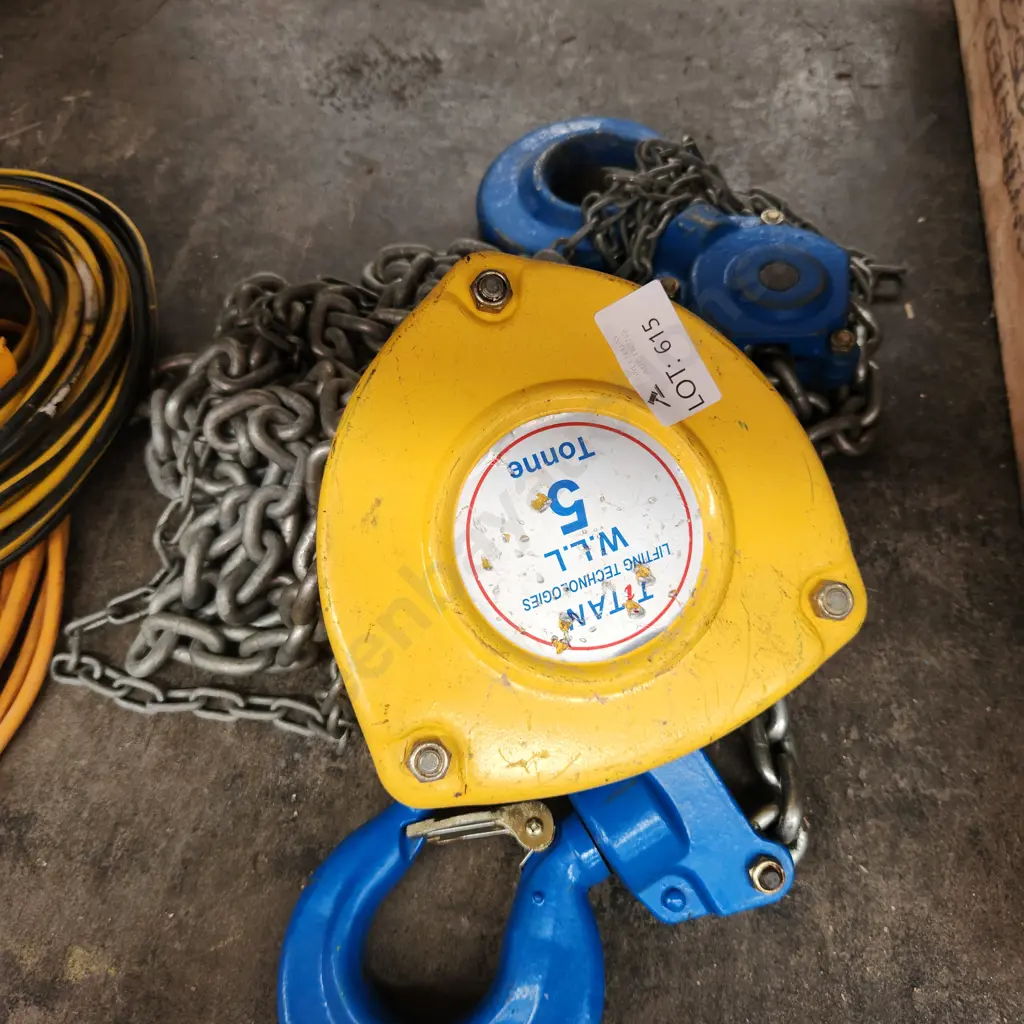 Titan Lifting Block and Chain Image 1++