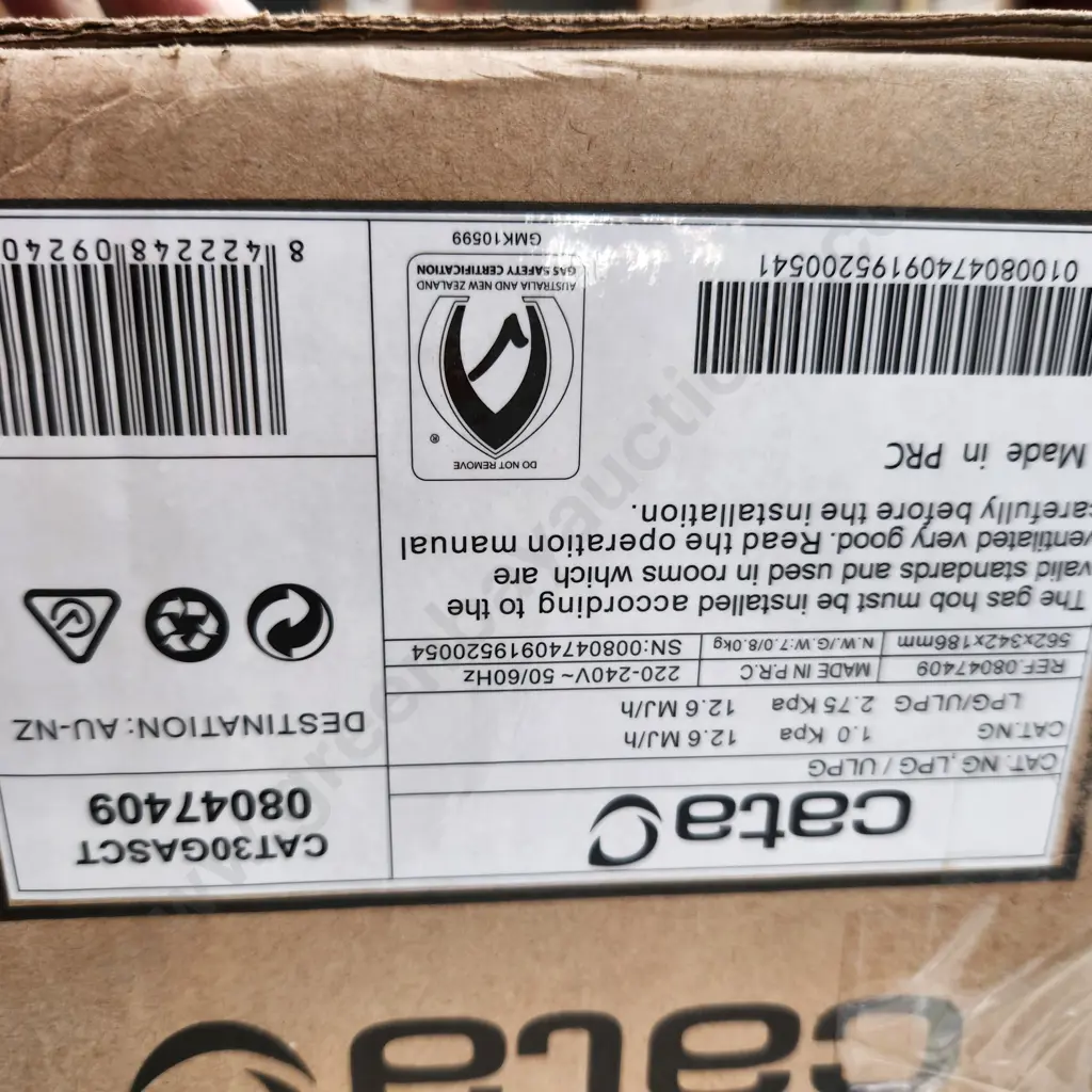 Cata Gas Hobs Image 1++