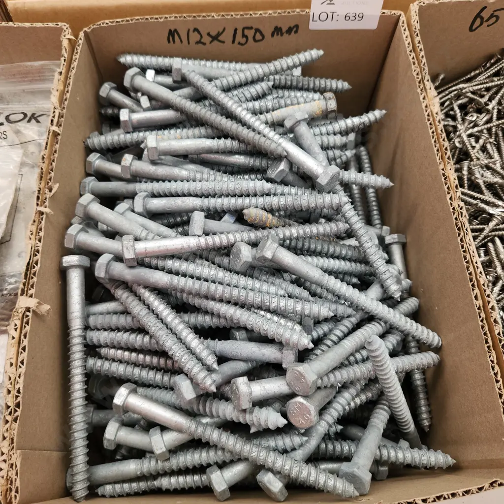 Galvanised Hex Bolts Image 1++