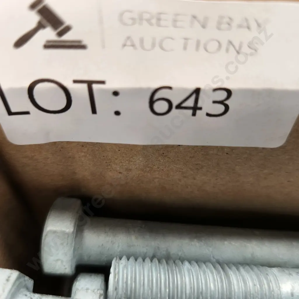 Galvanised Hex Bolts Image 1++