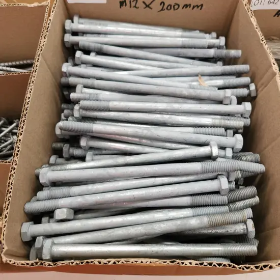 Galvanised Hex Bolts