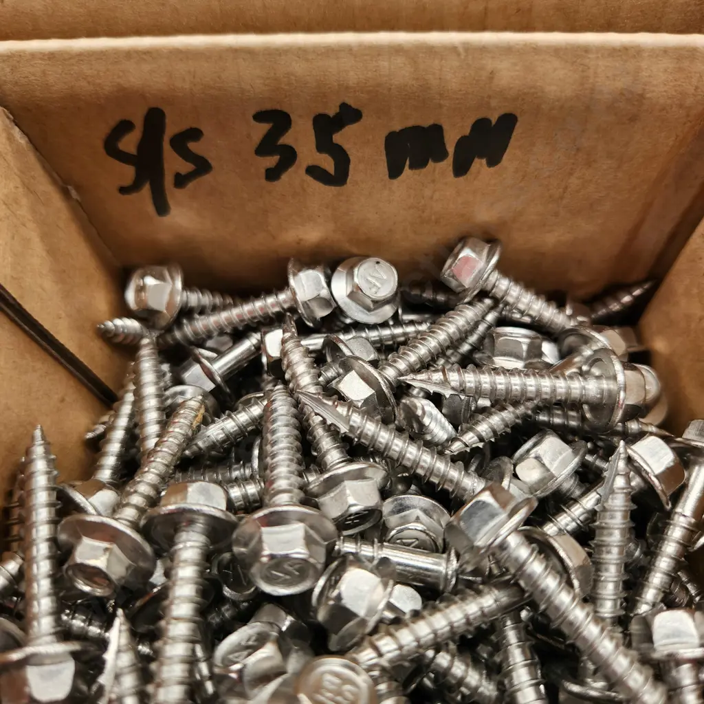 Assorted Stainless Steel Screws Image 1++