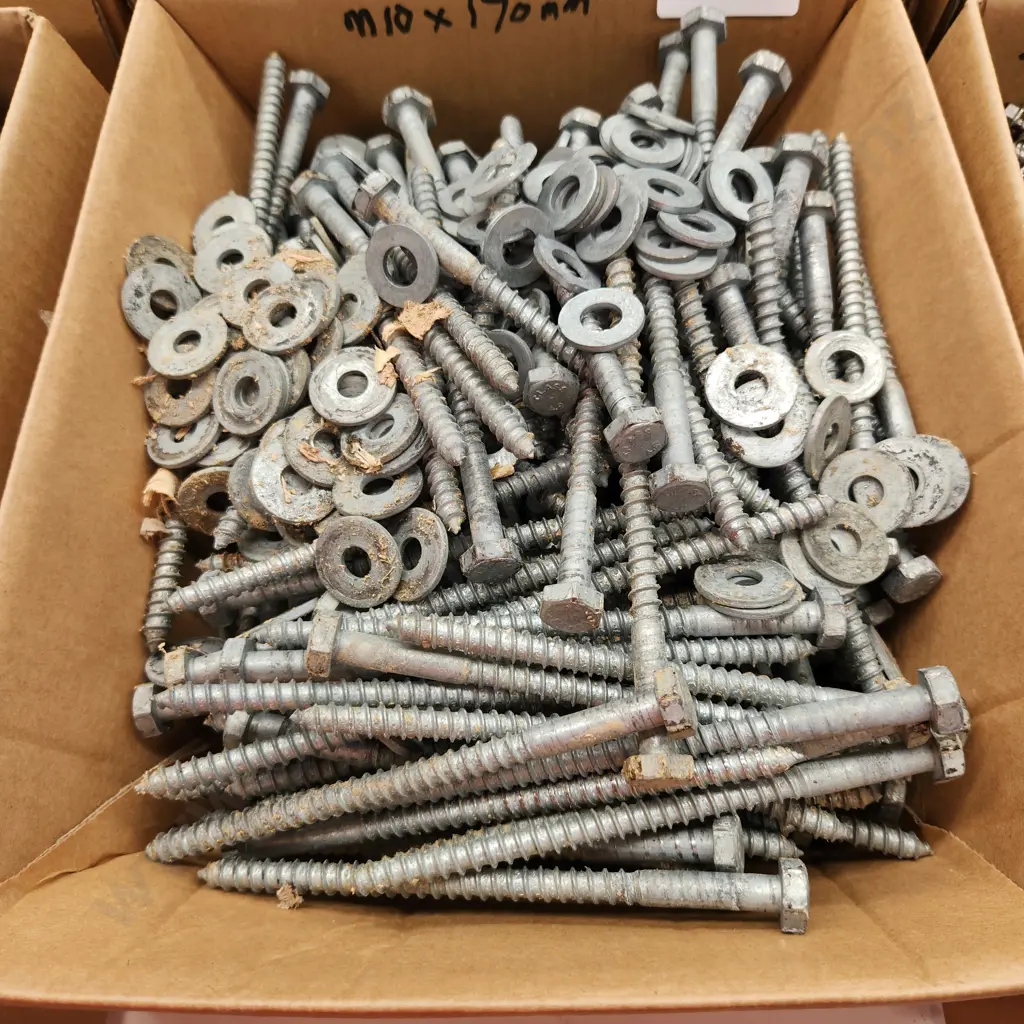 Galvanised Hex Bolts Image 1++