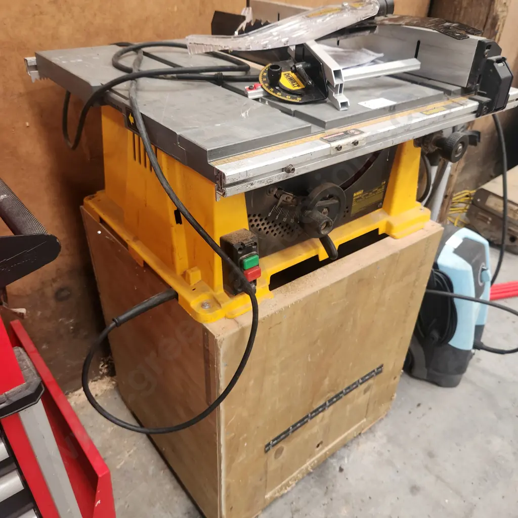 DeWalt Table Saw Image 1++