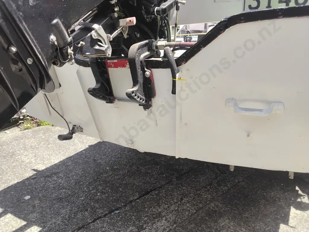 14FT PARKERCRAFT ALUMINIUM TRAILER BOAT WITH 30HP TOHATSU OUTBOARD Image 1++