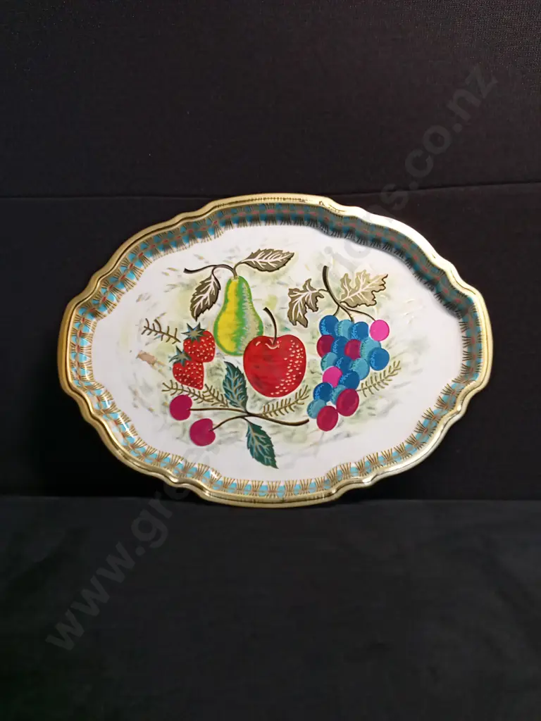 VINTAGE BARET WARE ART GRACE SERVING TRAY Image 1++