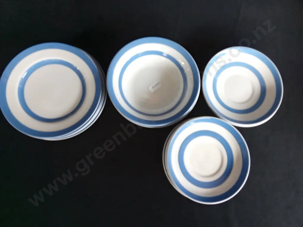 VINTAGE T.G GREEN CORNISH WARE 25 PIECE KITCHENWARE SET Image 1++