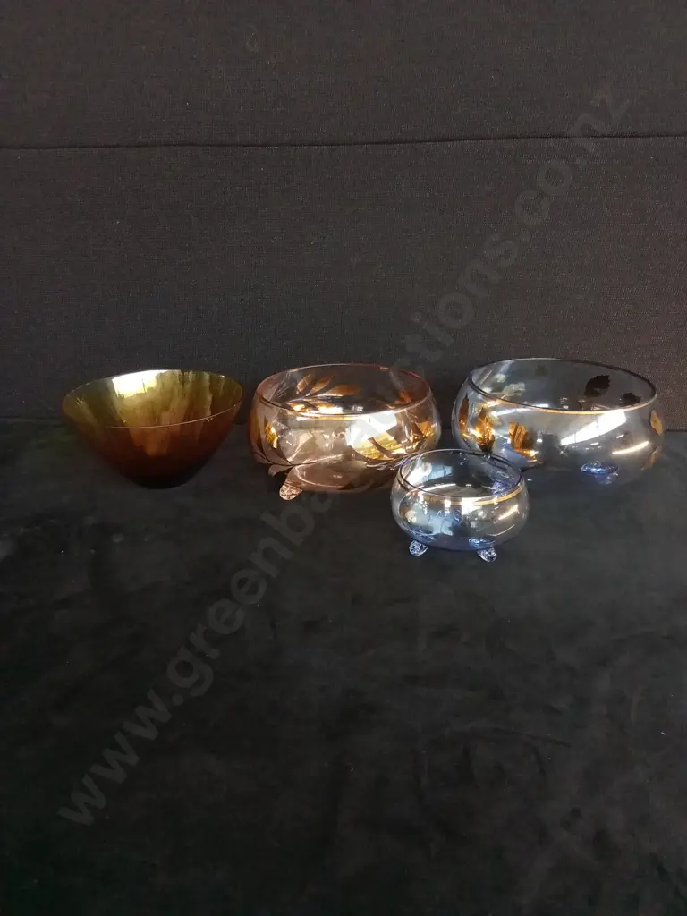 ASSORTED BOWLS X 4 Image 1++