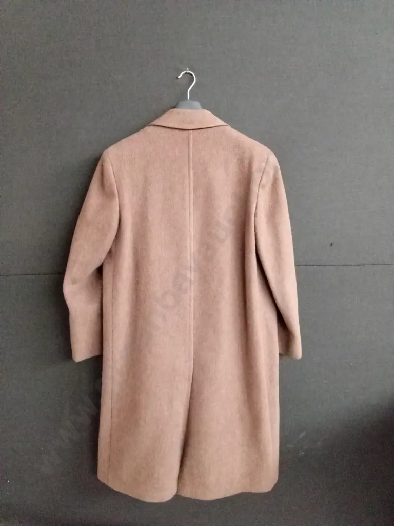 T.EATON C OF MONTREAL WOOL BLEND BROWN TRENCH COAT Image 1++