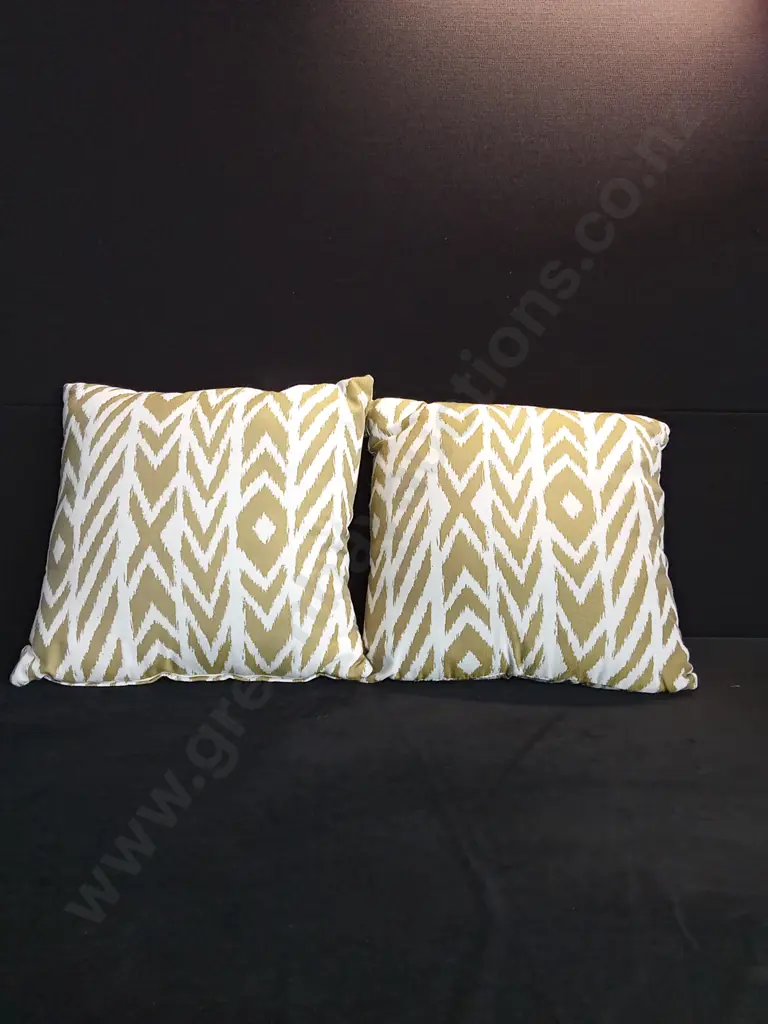 MIMOSA PATTERNED CUSHIONS X 2 Image 1++