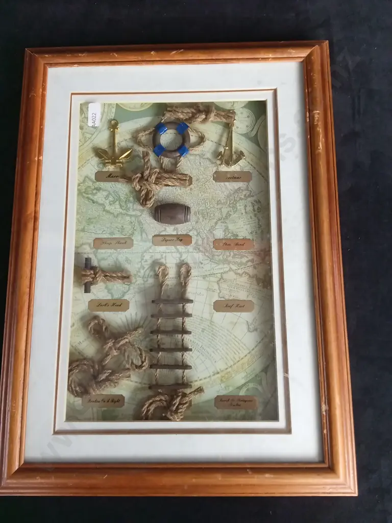 VINTAGE NAUTICAL FRAMED PICTURES Image 1++