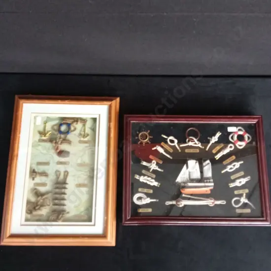 VINTAGE NAUTICAL FRAMED PICTURES