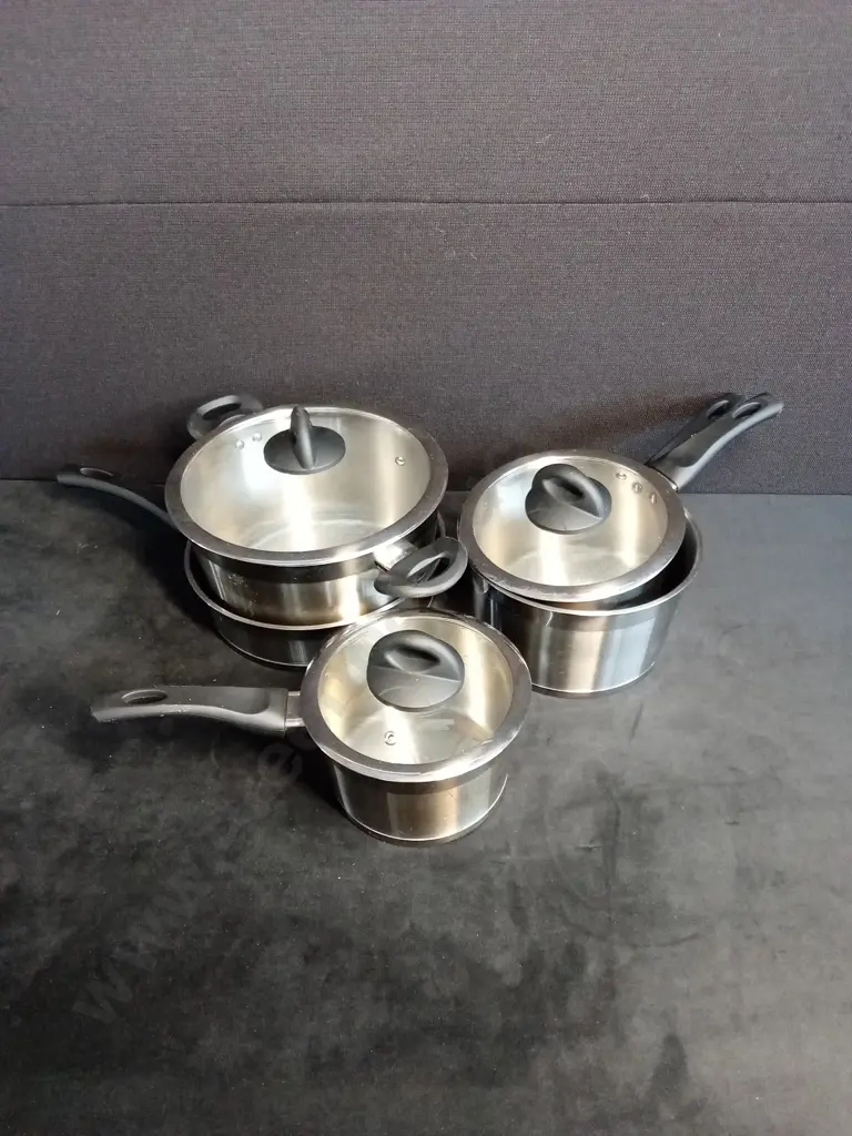 HAMPTON AND MASON 5 PIECE COOKWARE SET Image 1++