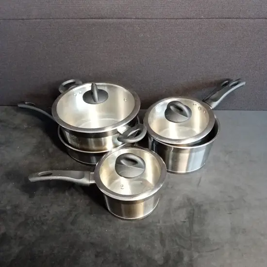 HAMPTON AND MASON 5 PIECE COOKWARE SET