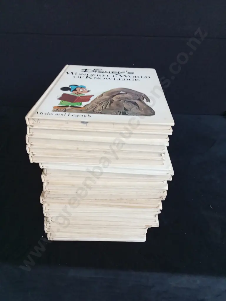 DISNEY'S WORLD OF KNOWLEDGE ENCYCLOPAEDIAS X 24 BOOKS Image 1++