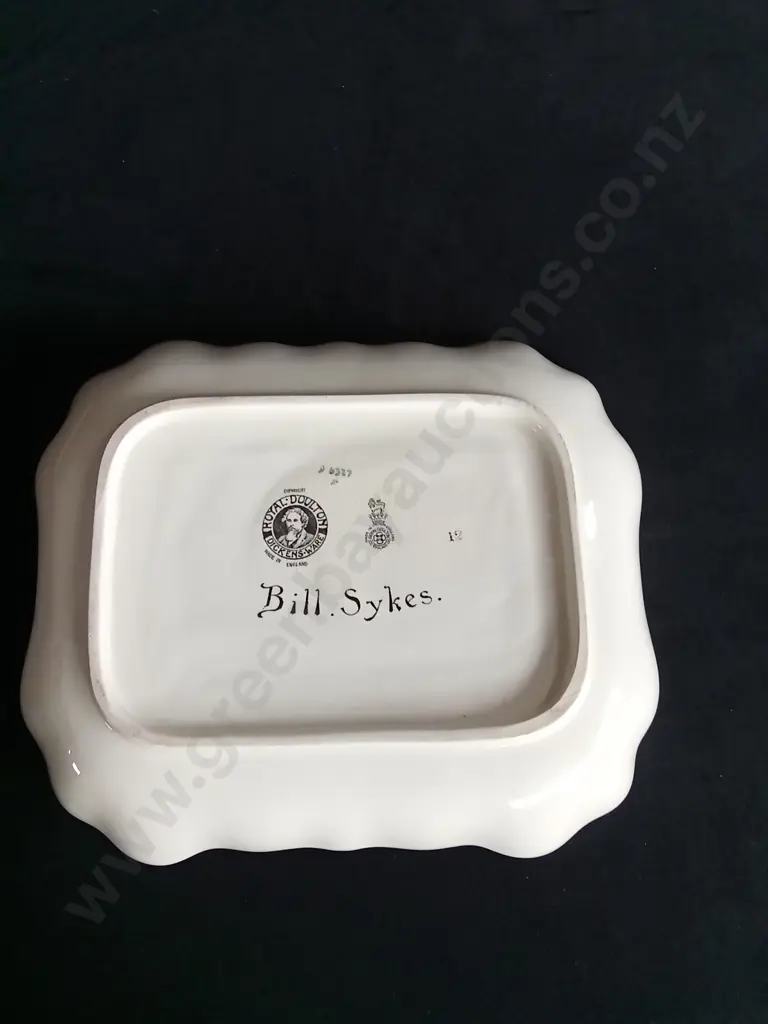 ROYAL DOULTON BILL SYKES PLATE Image 1++