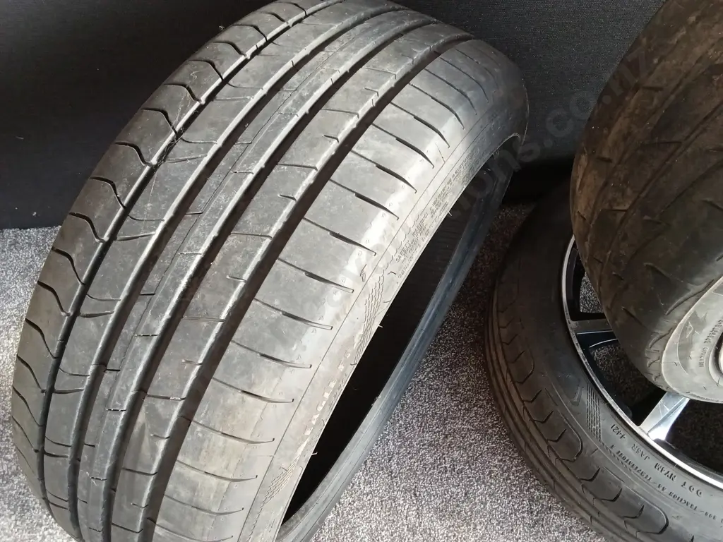 2x 18 INCH ALLOY WHEELS WITH TYRES 5x100 ET53 ON GOODYEAR TYRES PLUS EXTRA TYRE AND ALLOY WHEEL Image 1++