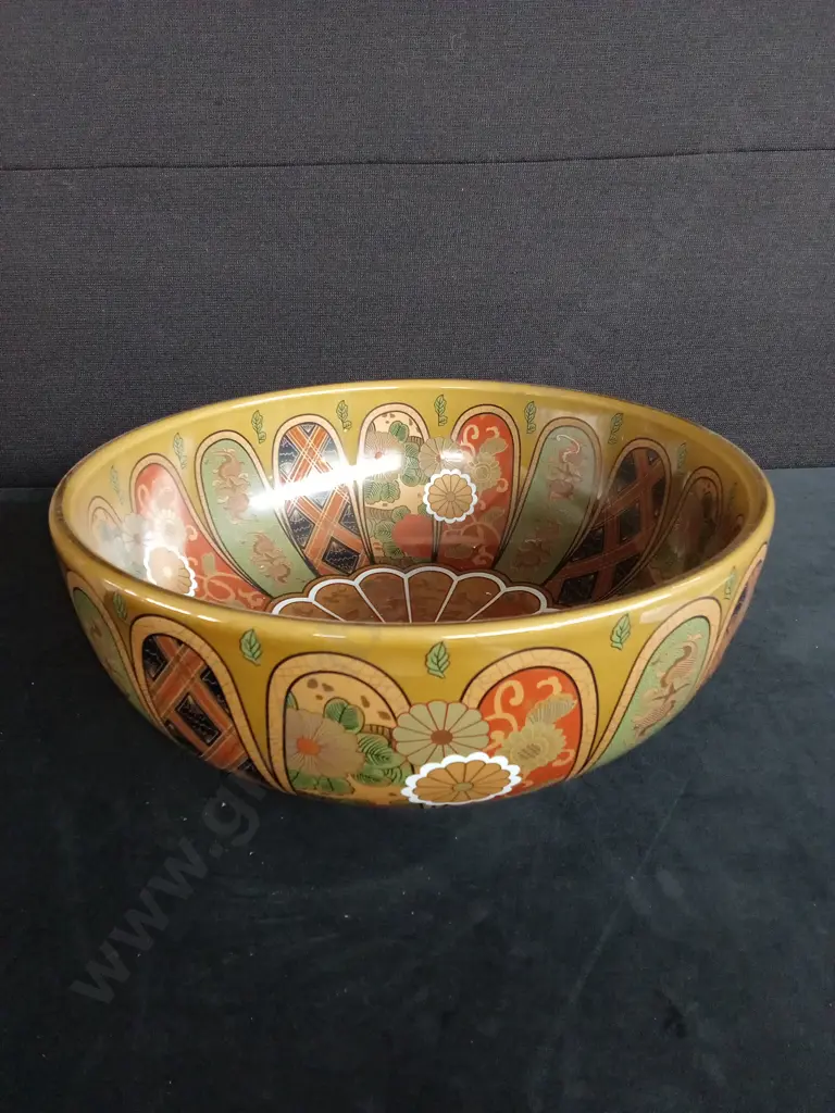 DECORATIVE PORCELAIN COUNTERTOP BASIN ROUND DIAMETER WIDTH 410-420MM HEIGHT 150~160MM Image 1++