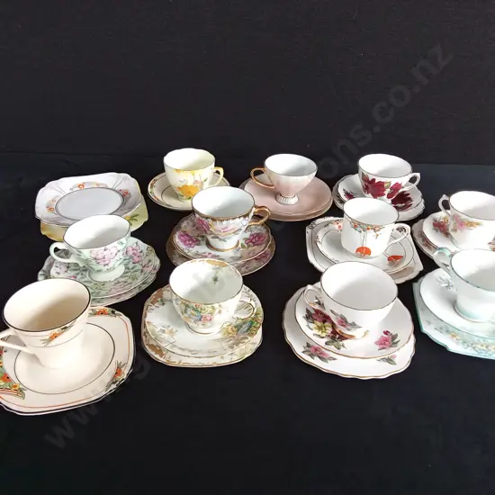 COLLECTION OF TEACUP SETS