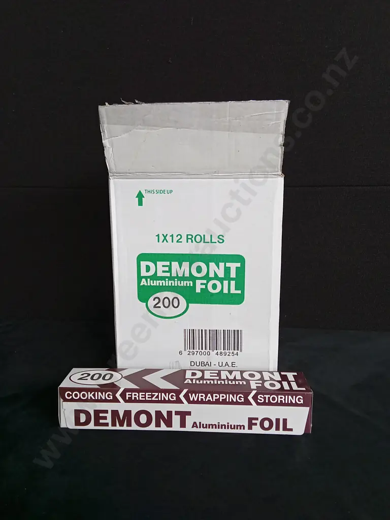 DEMONT ALUMINIUM FOIL X 12 Image 1++