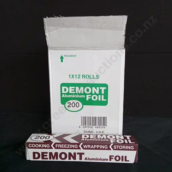 DEMONT ALUMINIUM FOIL X 12