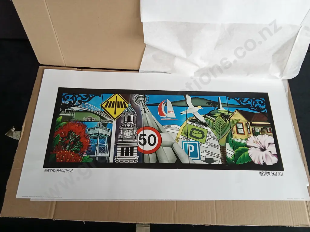 METROPACIFICA BY WESTON FRIZZELL PRINT Image 1++