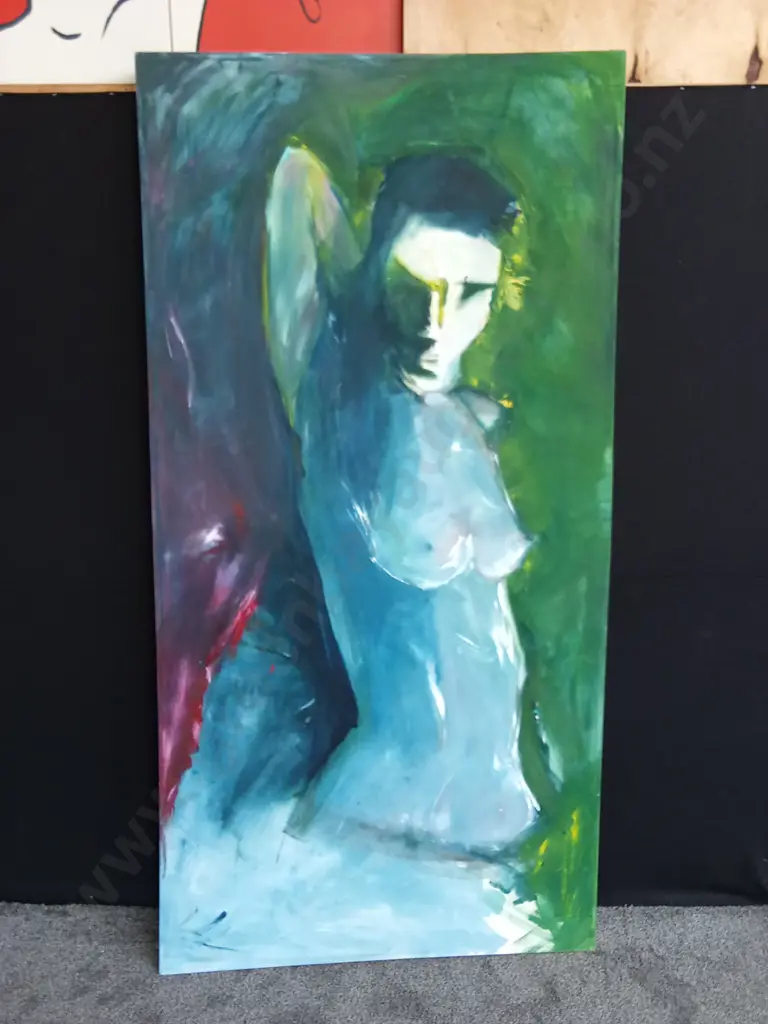 ORIGINAL PAINTING ON CANVAS L 1.25M , H 2.45M , D 5CM Image 1++