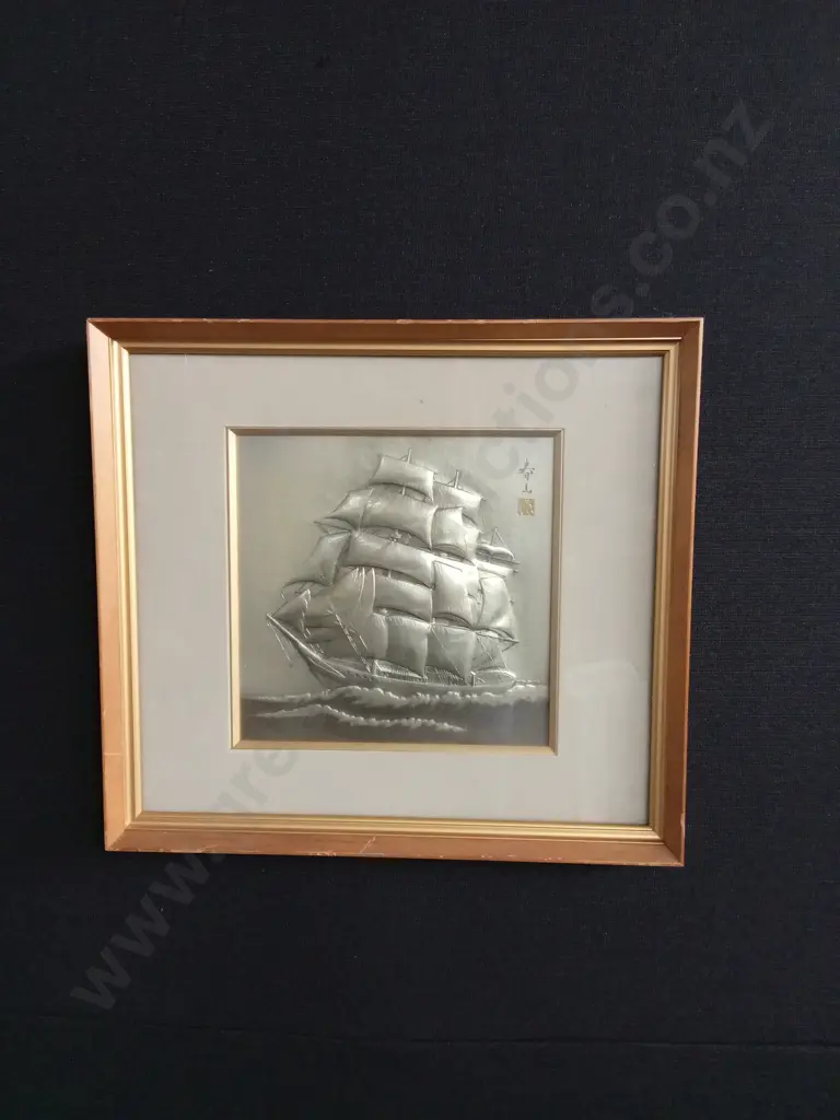 VINTAGE WALL ART PLAQUE Image 1++