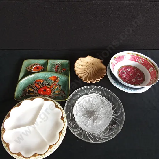 ASSORTED SERVING DISHES