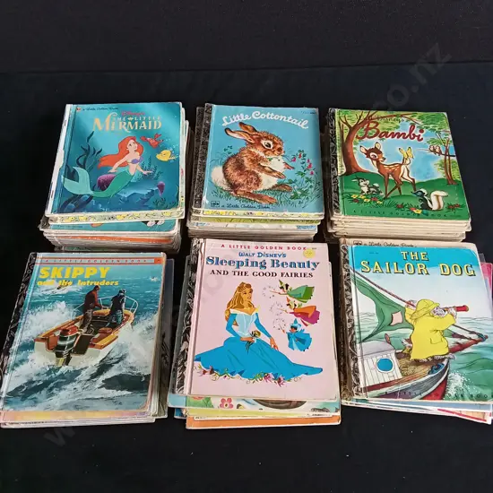 COLLECTION OF A LITTLE GOLDEN BOOKS AND OTHER CHILDRENS BOOKS