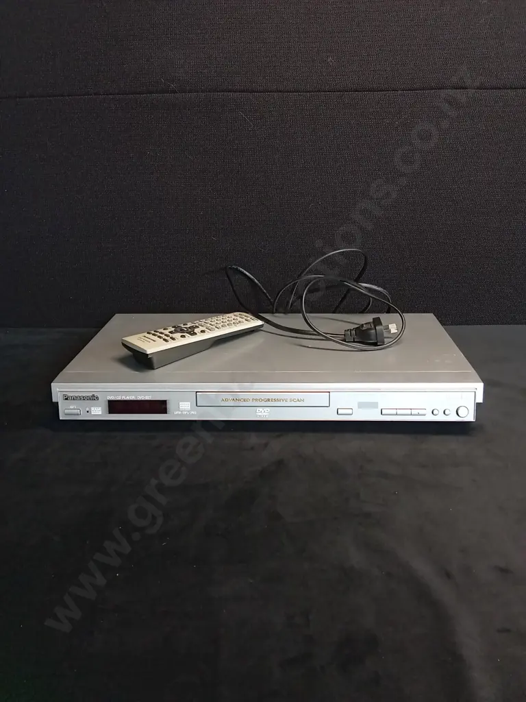 PANASONIC ADVANCED PROGRESSIVE SCAN DVD PLAYER AND REMOTE - WORKING Image 1++