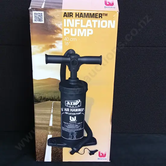 AIR HAMMER INFLATION PUMP IN BOX