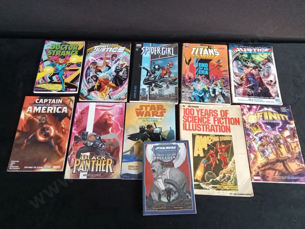 COLLECTION OF COMIC BOOKS X 11 Image 1++