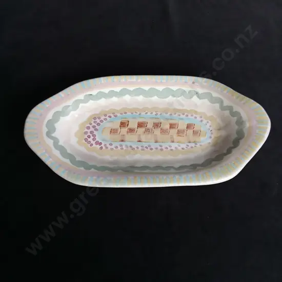 MACKENZIE-CHILDS 1989 PLATTER