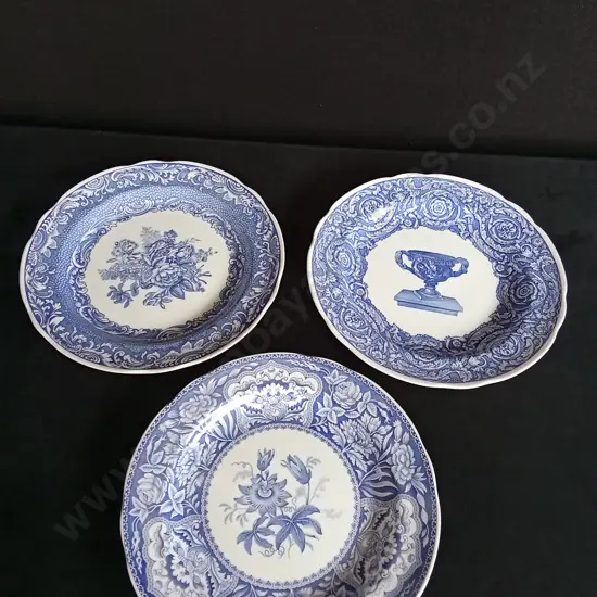 SPODE BLUE ROOM COLLECTION PLATES X 6