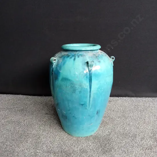 GLAZED POT/VASE H63CM W46CM
