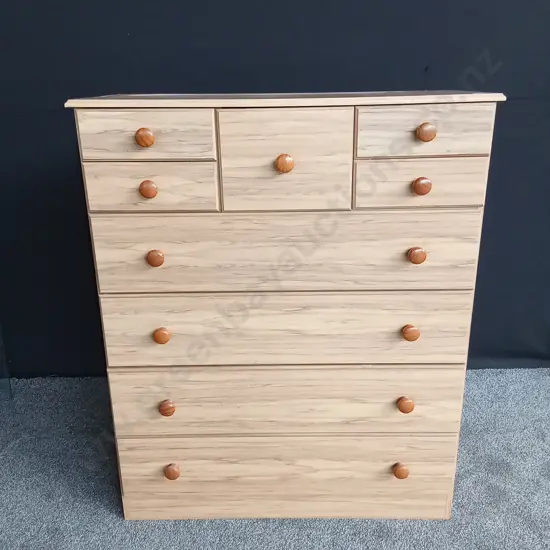 WOODEN CHEST OF DRAWERS H113.5CM D45CM L94CM