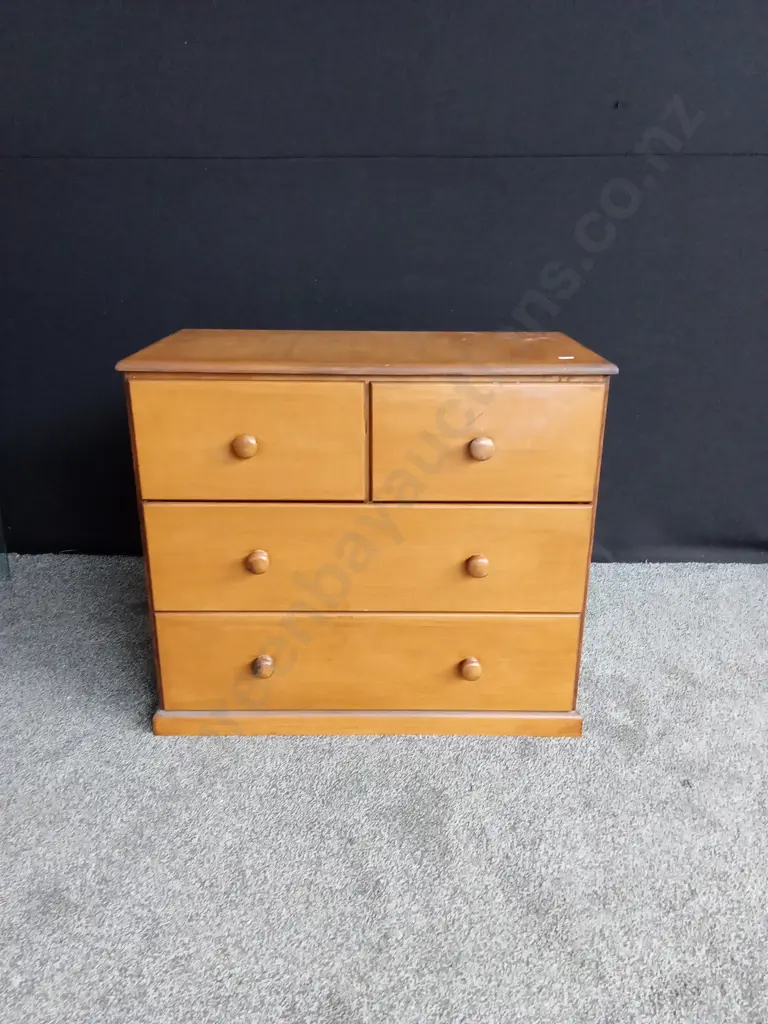 WOODEN CHEST OF DRAWERS H72CM D45CM L81CM Image 1++