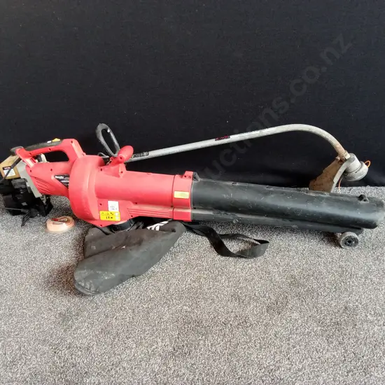 RYOBI PETROL LINE TRIMMER &HOMELITE ELECTRIC BLOWER VAC