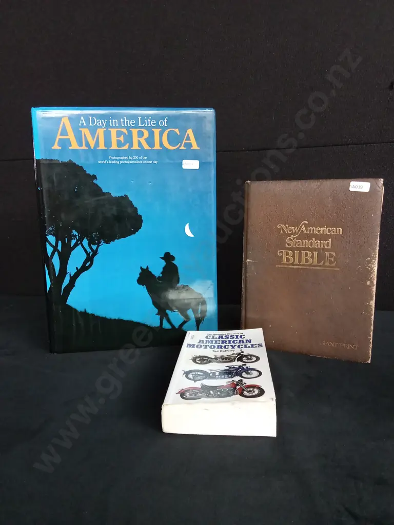 NEW AMERICAN BIBLE AND 2 OTHER BOOKS Image 1++