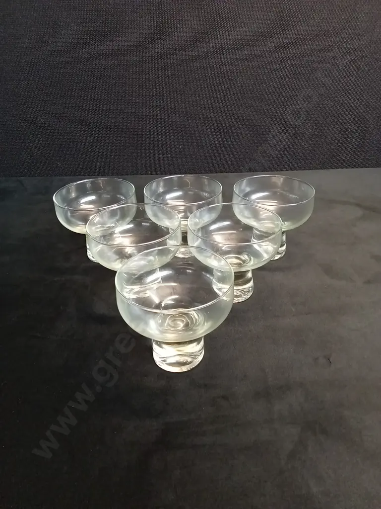 BRANDY GLASSES X 3 COCKTAIL GLASSES X 6 Image 1++