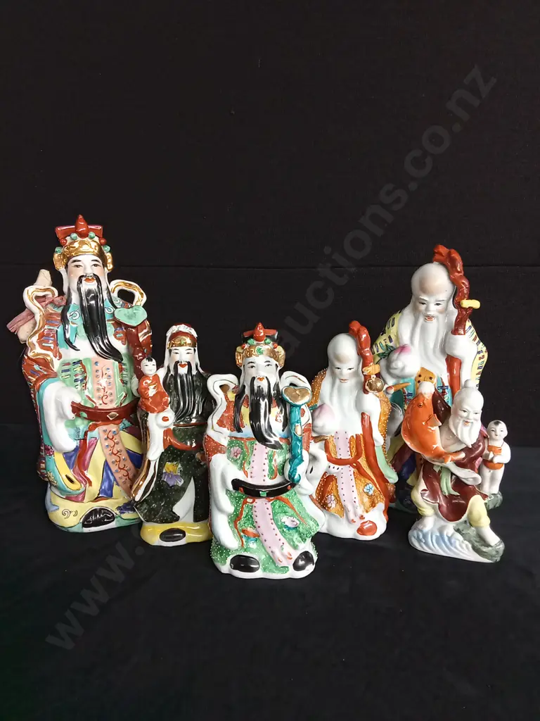 CHINESE PORCELAIN DEPICTING THE SANXING Image 1++