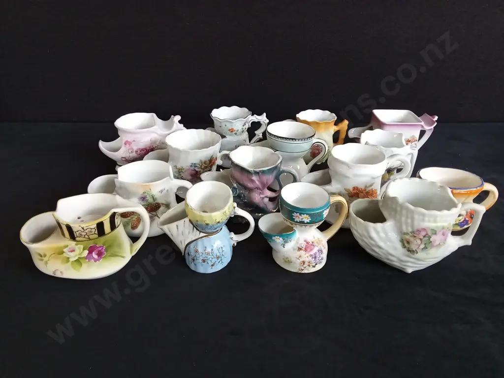 VINTAGE SHAVING MUGS X 15 MOSTYLY CZECH Image 1++