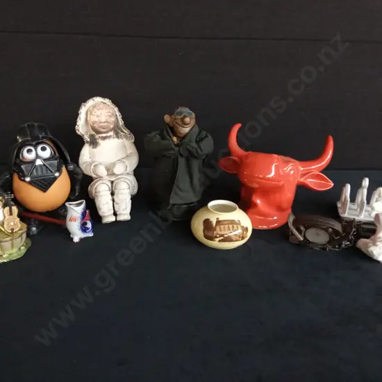 ASSORTED FIGURINES AND OTHER ITEMS