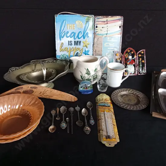 ASSORTED SOUVENIR ITEMS AND OTHER