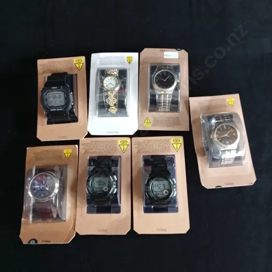 MENS WATCHES X 7