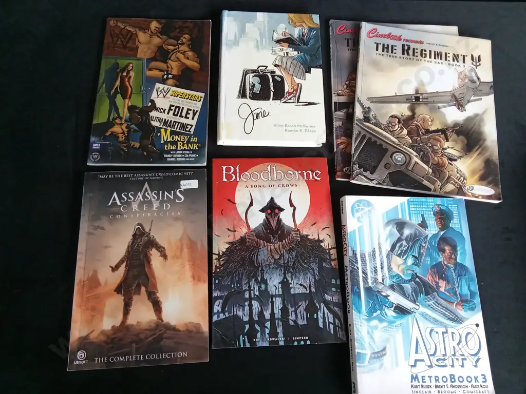 COLLECTION OF 7 COMIC BOOKS Image 1++