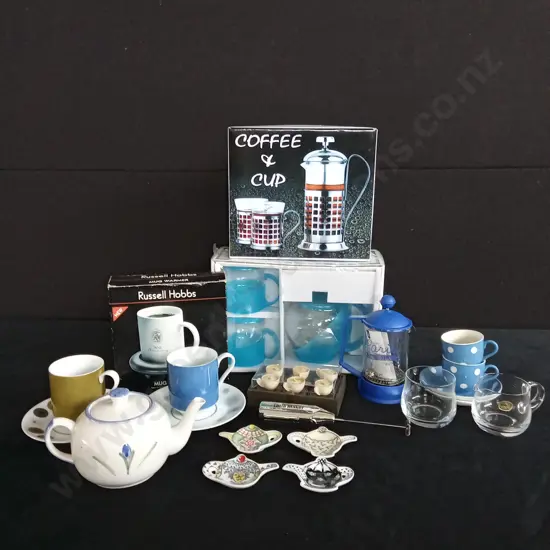 ASSORTED COFFEE/TEA ITEMS