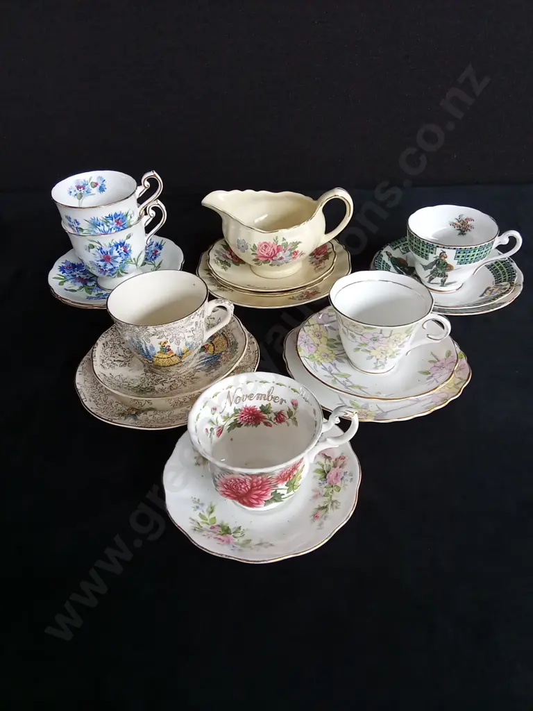 ASSORTED TEA SETS X 6 Image 1++