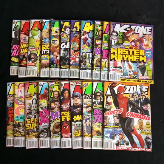 COLLECTION OF K-ZONE MAGAZINES